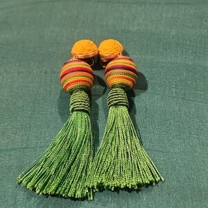 Colorful Tassel Earrings